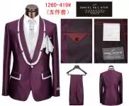 2019U daniel hechter dress costume pour homme loisir discount 00010 pourpre